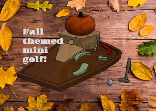 Thanksgiving mini golf!