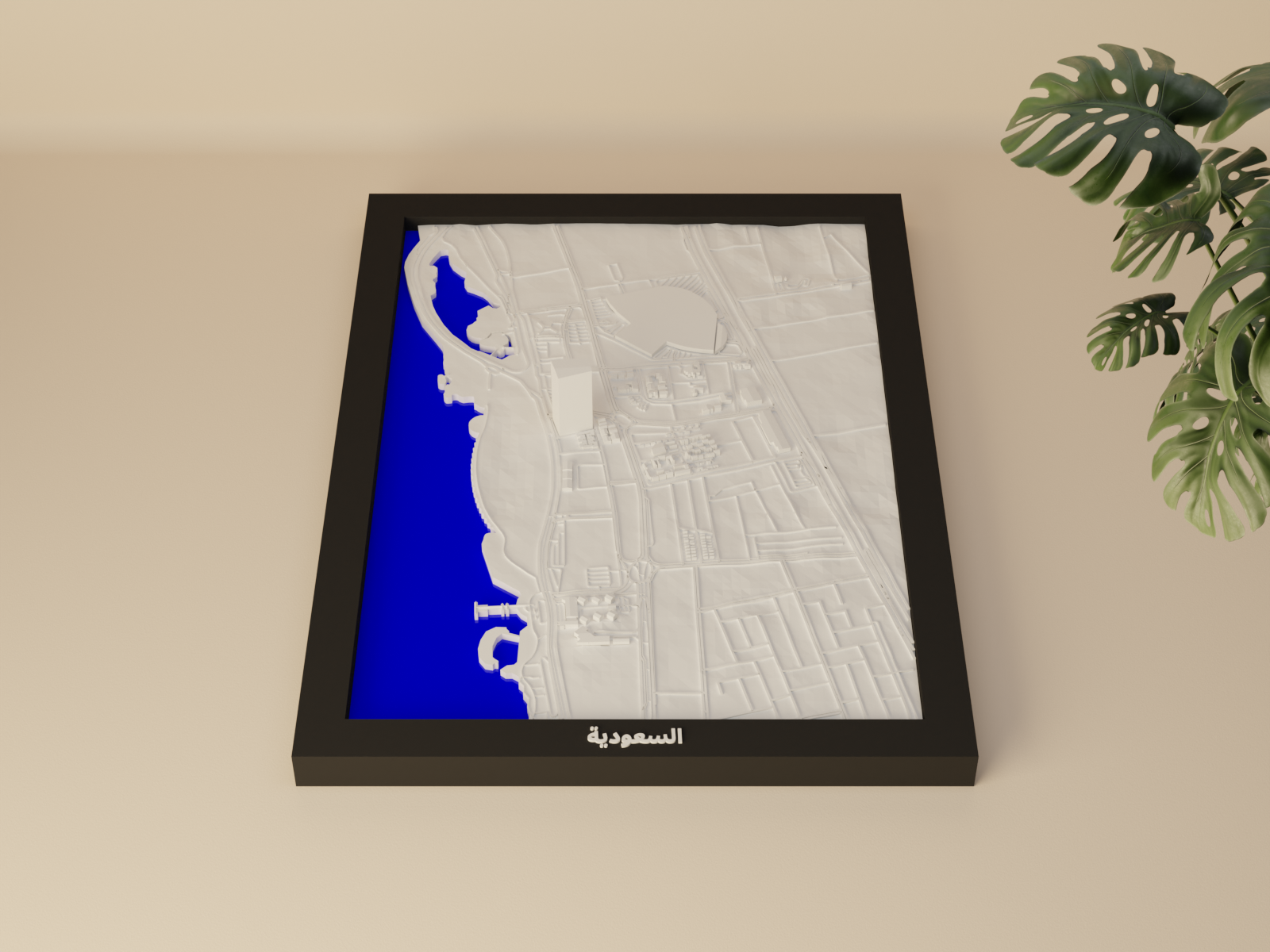 السعودية, Saudi Arabia - 3D Miniature