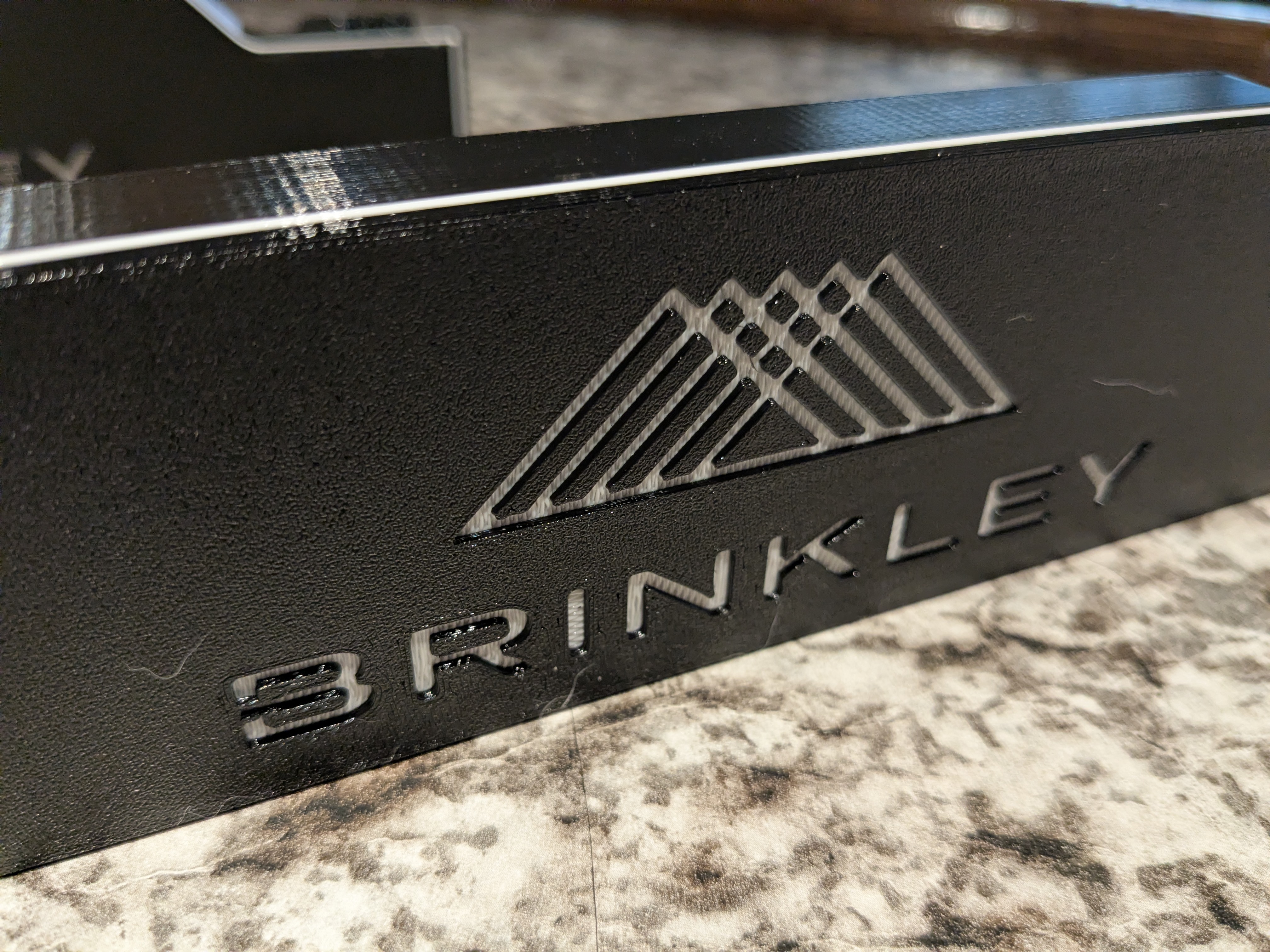 Side Table Storage Protectors with Embossed Brinkley Logo