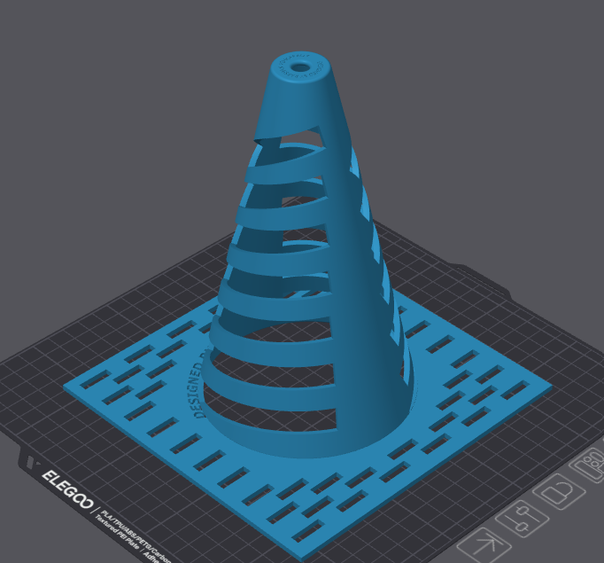 Tall Plastic Efficient Field Cone(Rectangle) — miniatura 3