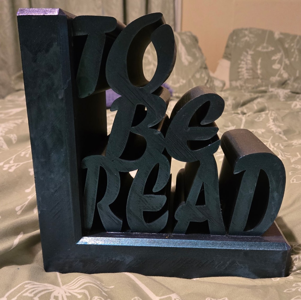 “Books I’ve Already Read / To Be Read” – Weighted Bookends