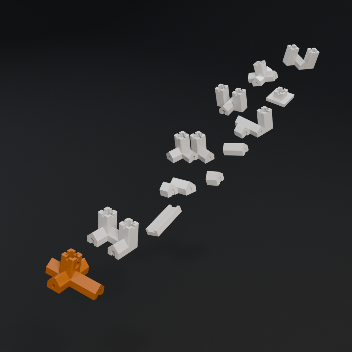 Yet another (tiny) Cathedral set