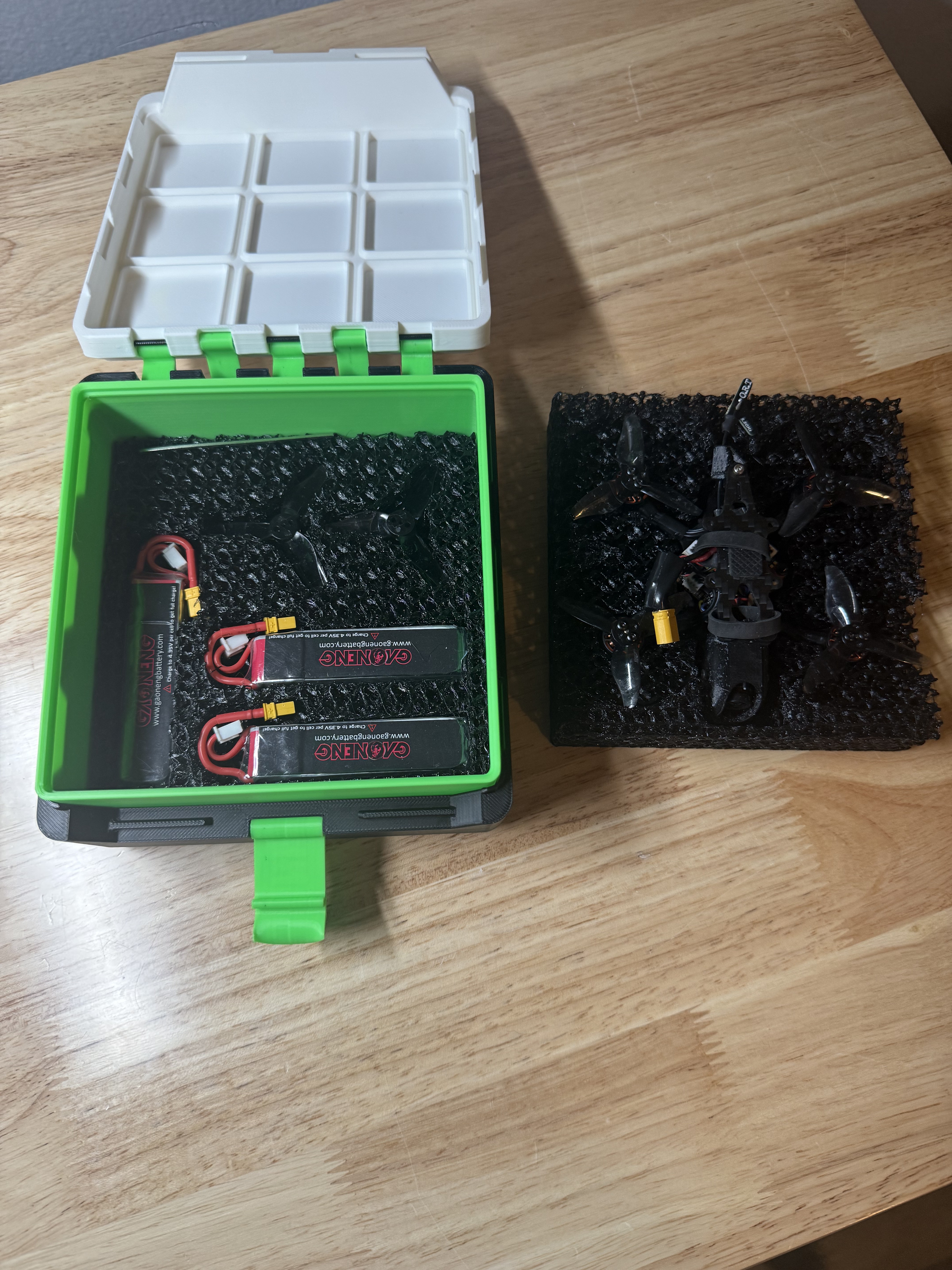 AlfaRC Cub-AIO 2in FPV Case with TPU Padding