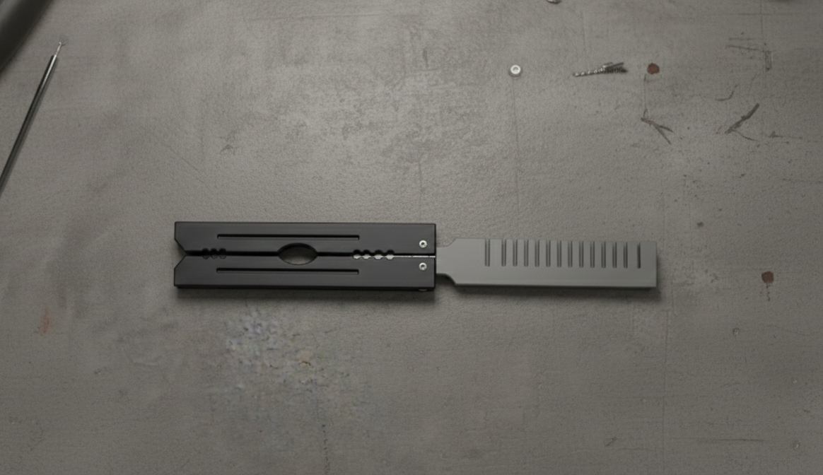 Butterfly Knife (Comb Shaped) - Balisong Design