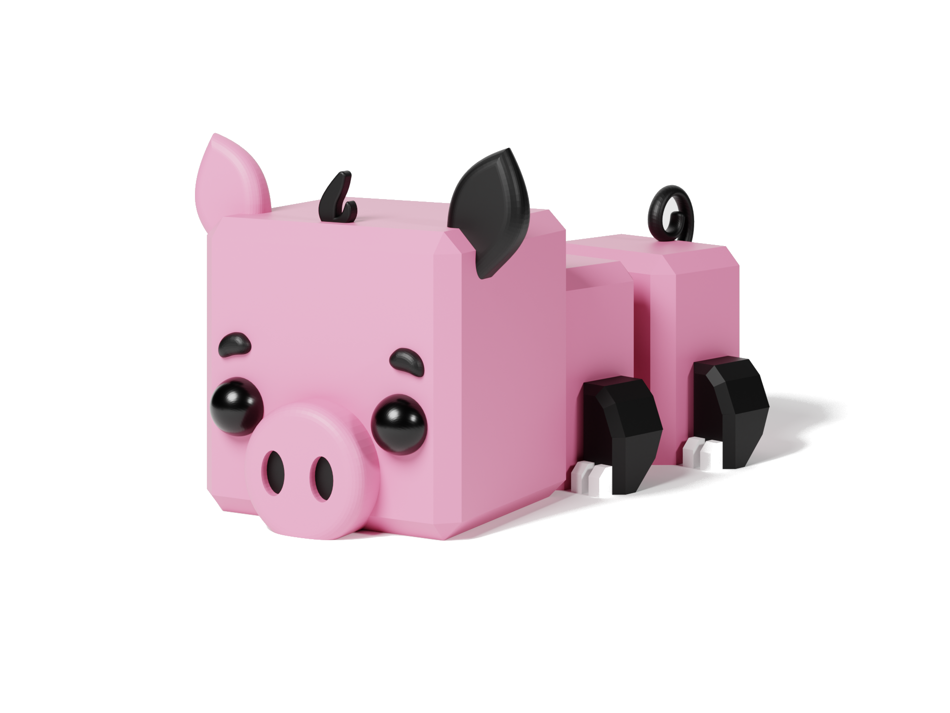 Cute, Flexi Pig