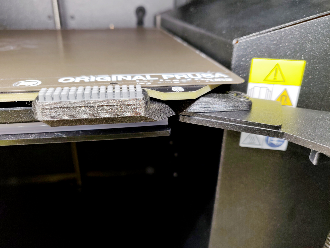 Prusa CORE One +  Nozzle Wiper (remix of M3 nut version)