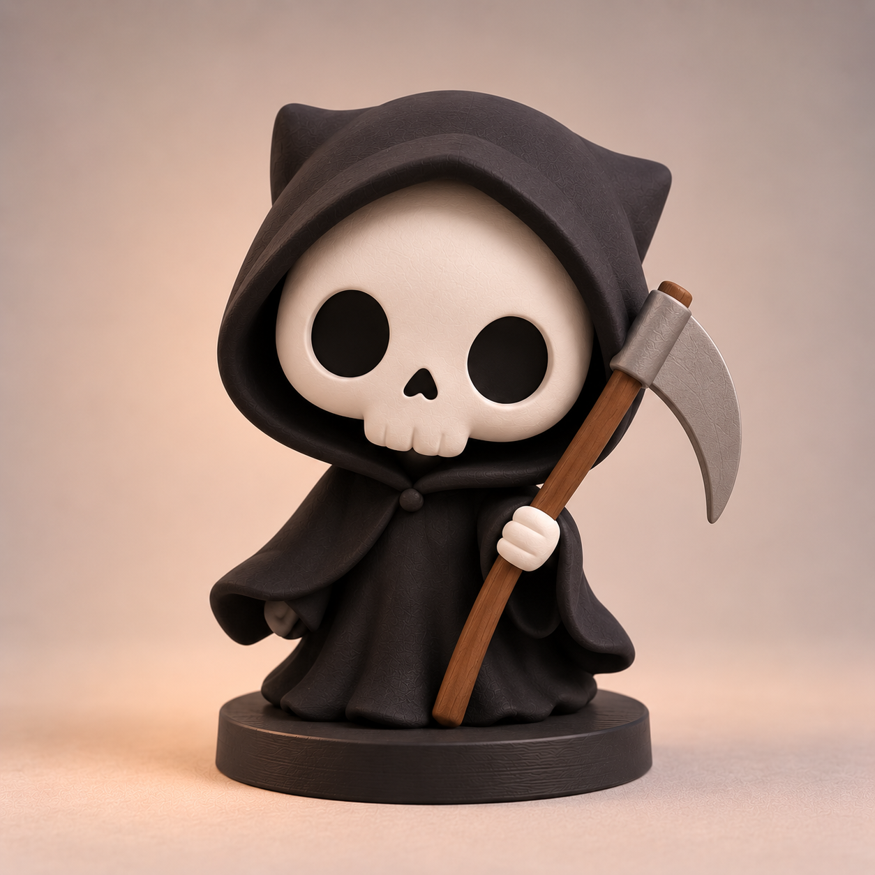Halloween Chibi #4 – Little Grim Reaper | Easy to Print