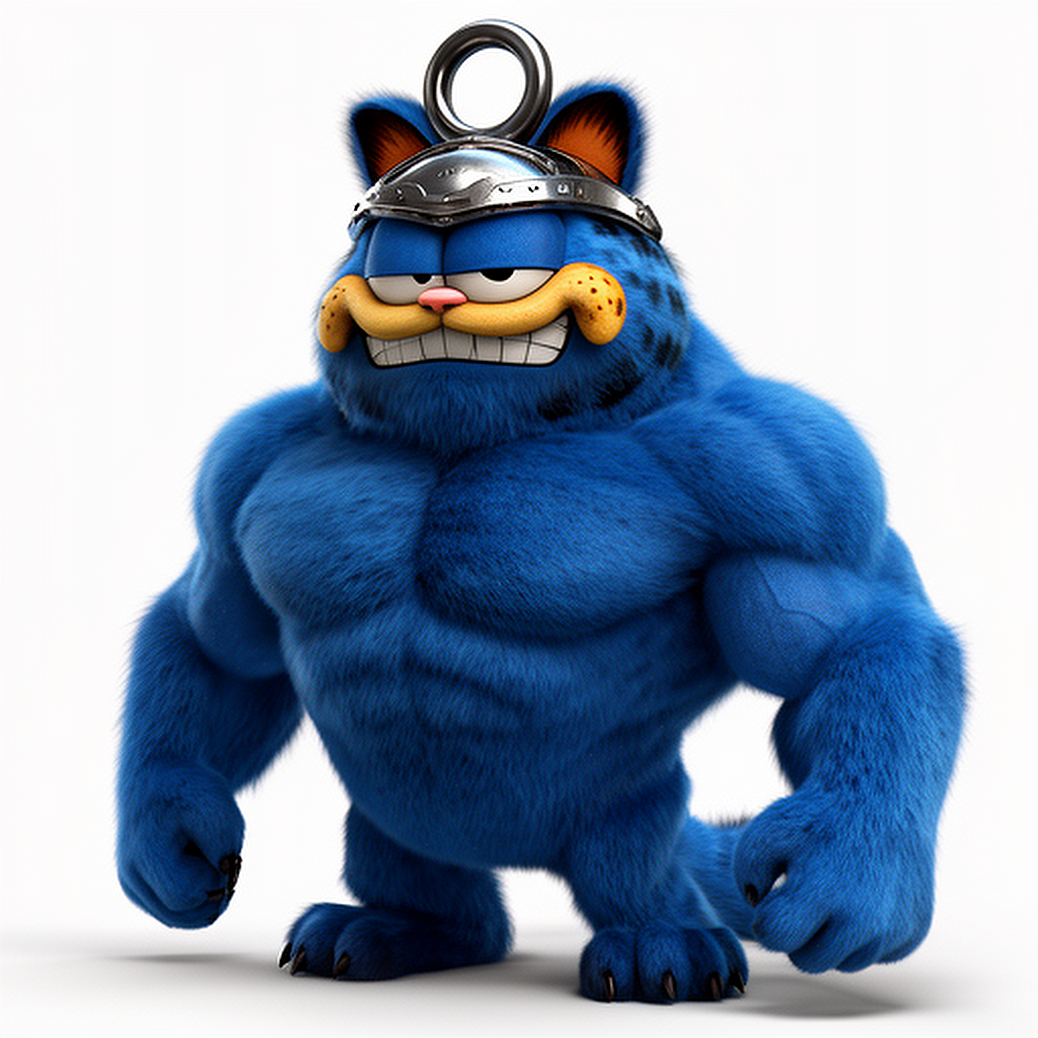 Garfield Beast Ring Figure