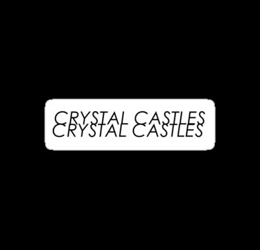Crystal Castles Keychain
