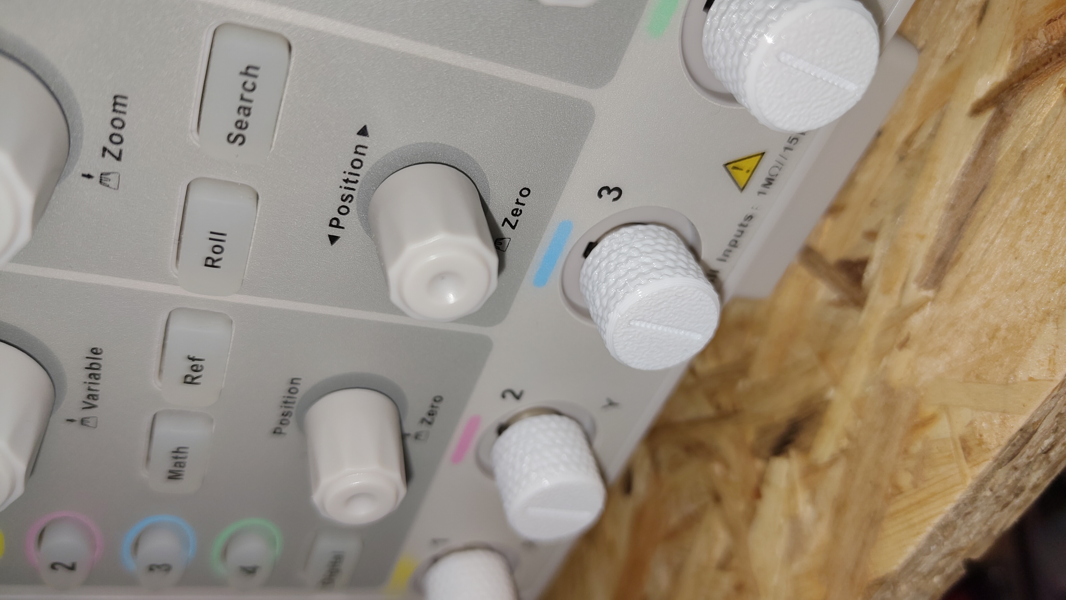 BNC connector dust cap that clicks into place - with knurling