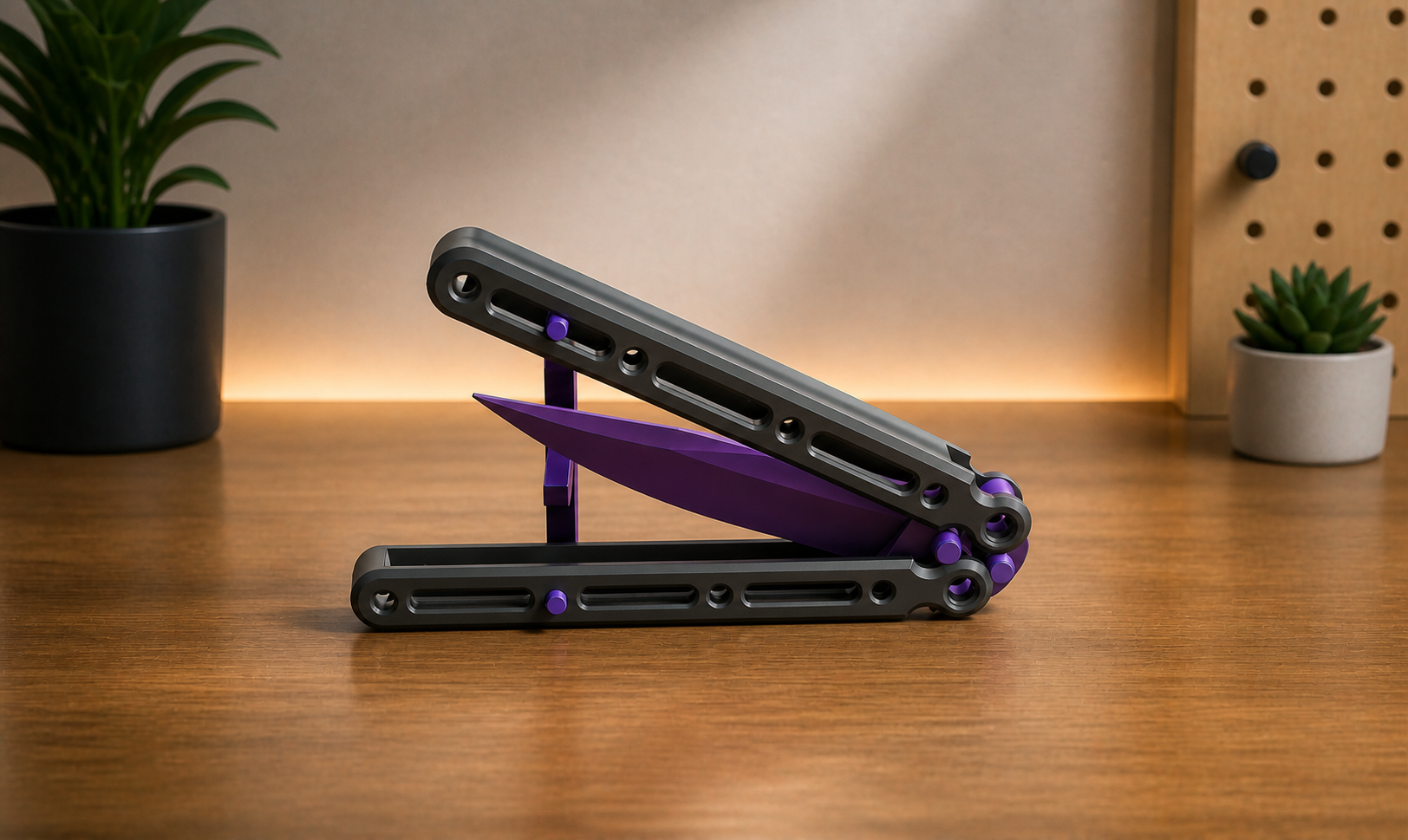 butterfly knife holder
