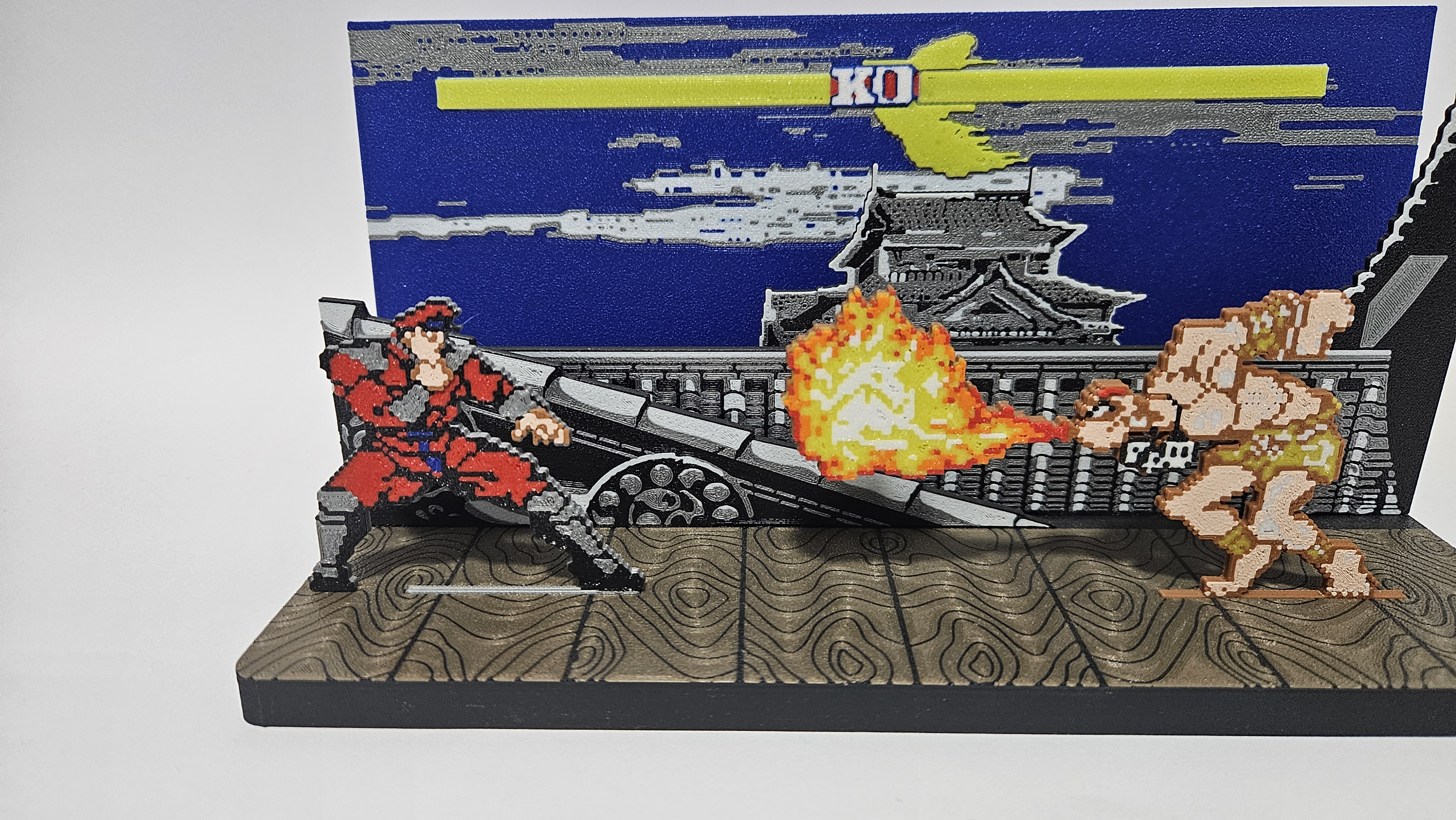 Mr.Bison SF2- Classic Edition (Diorama & Keychain)