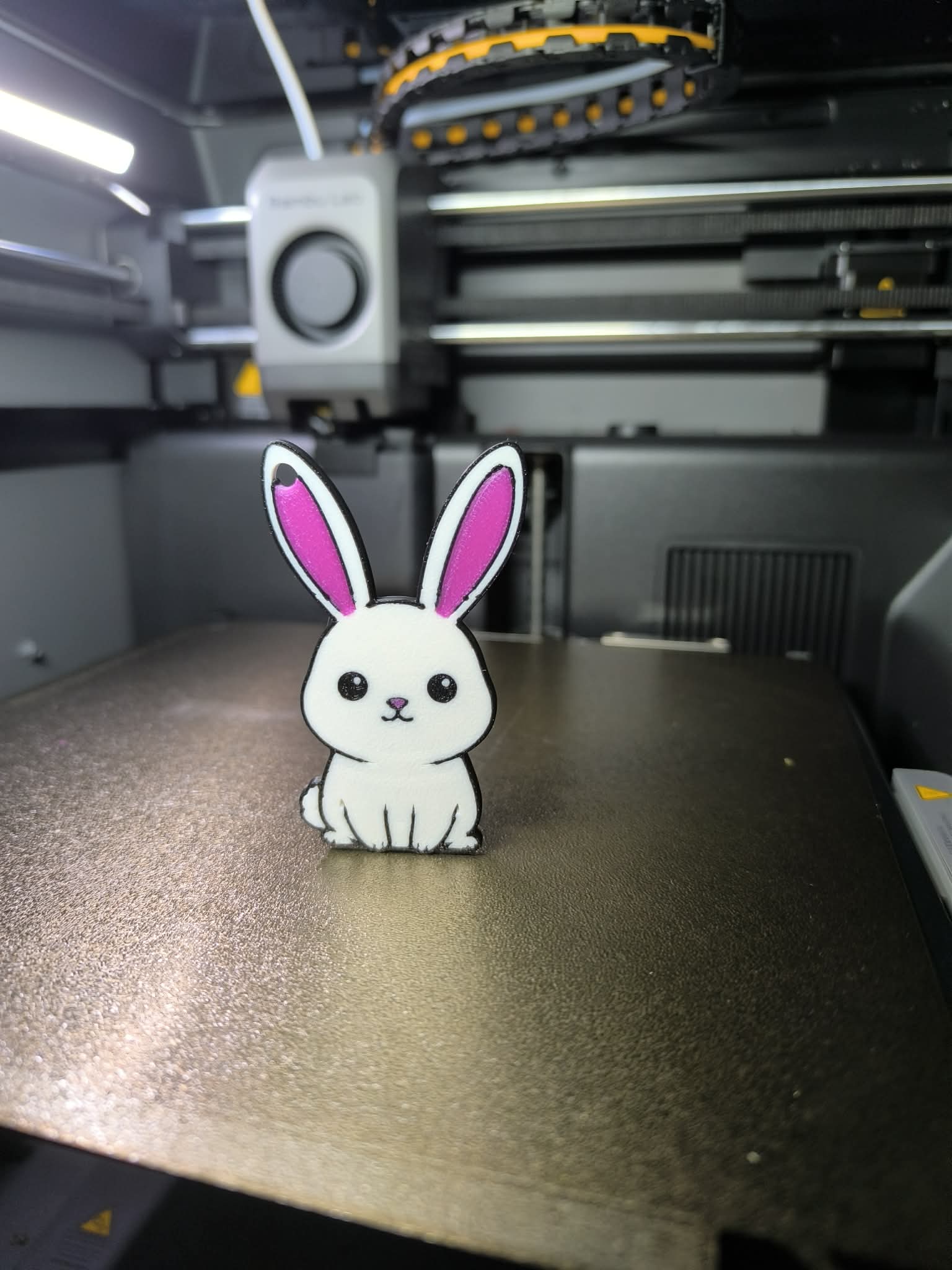 Cute rabbit keychain