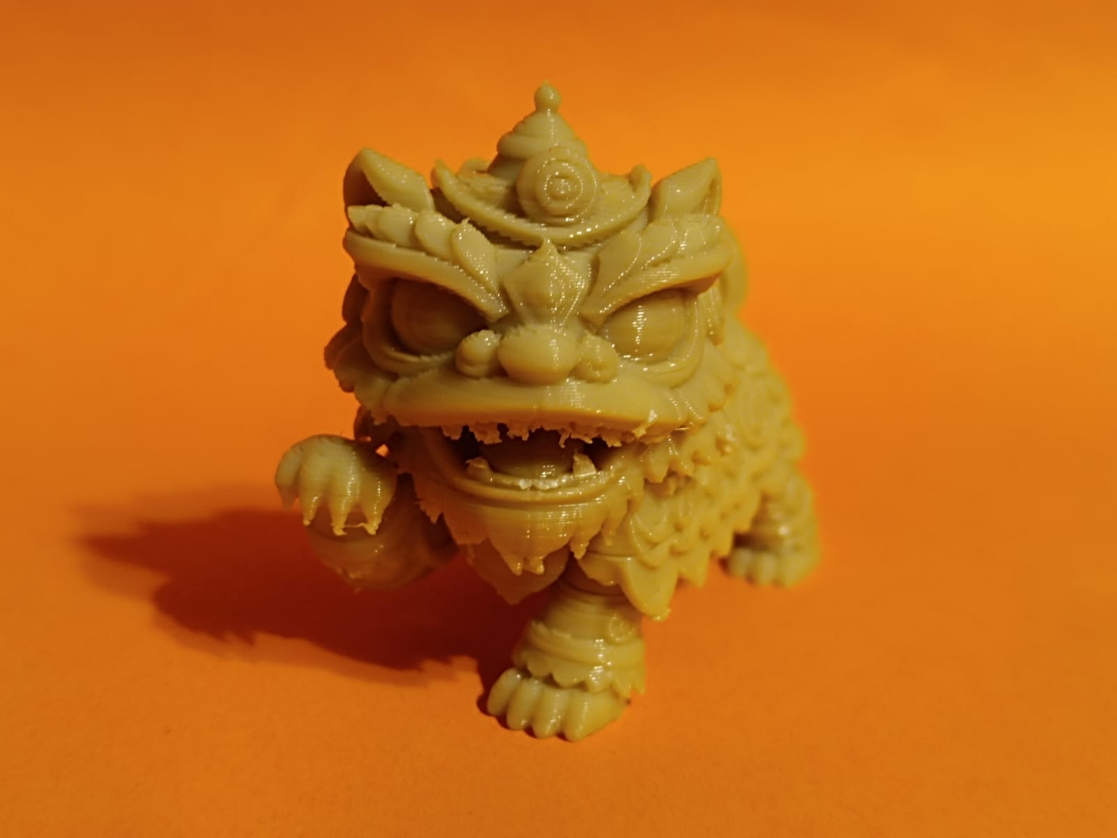 Chinese guardian Lion  new year 3D model