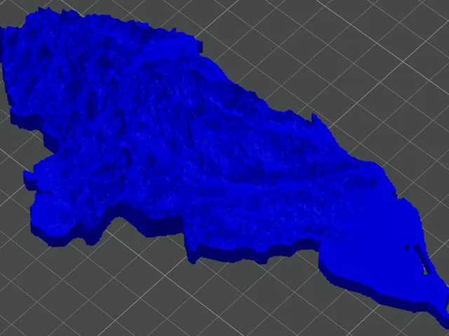 Honduras Topographic Map