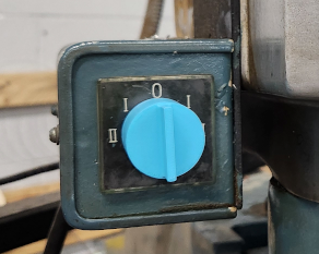 Knob for a 5x5 mm square shaft