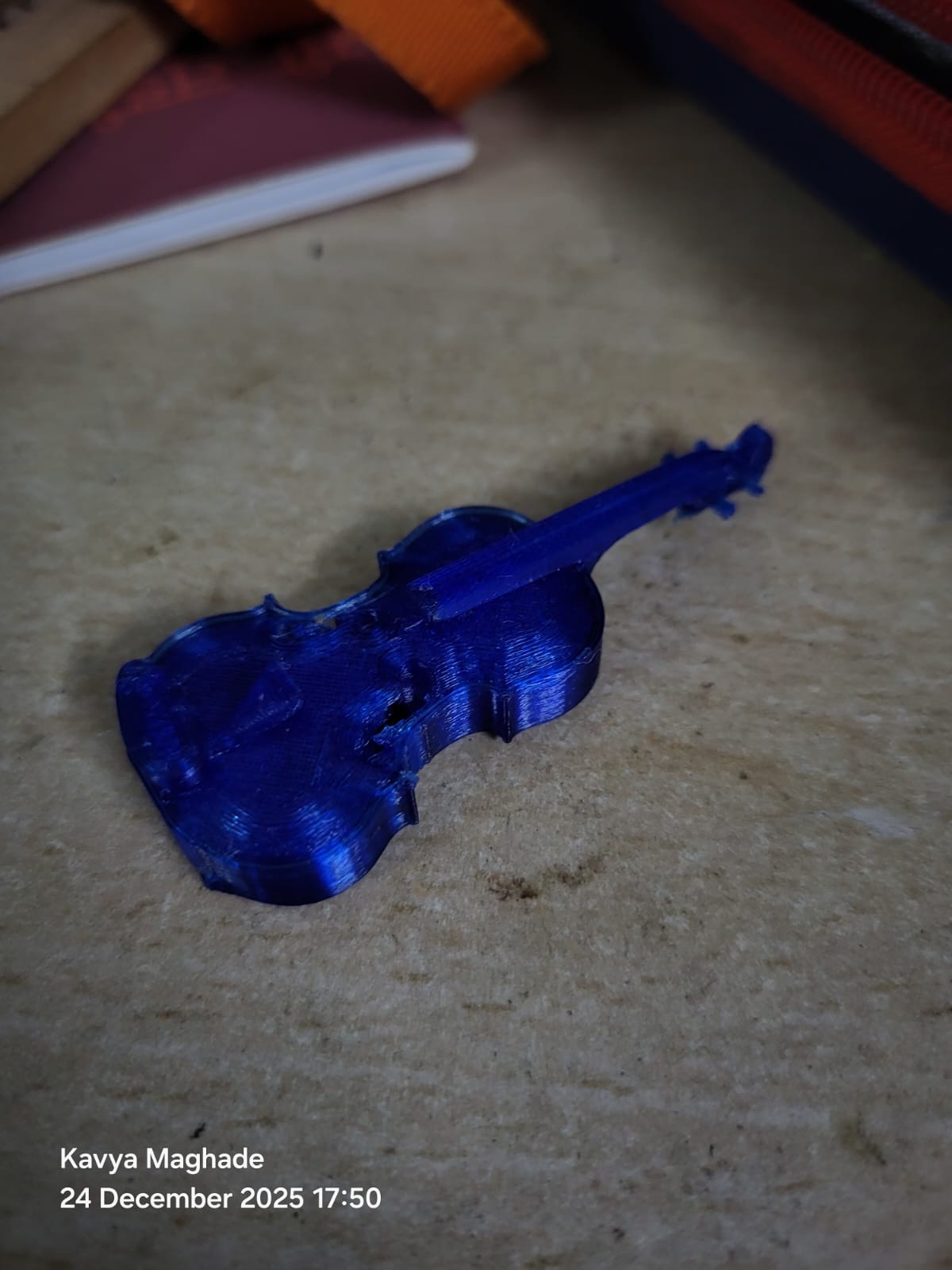 violin Keychain