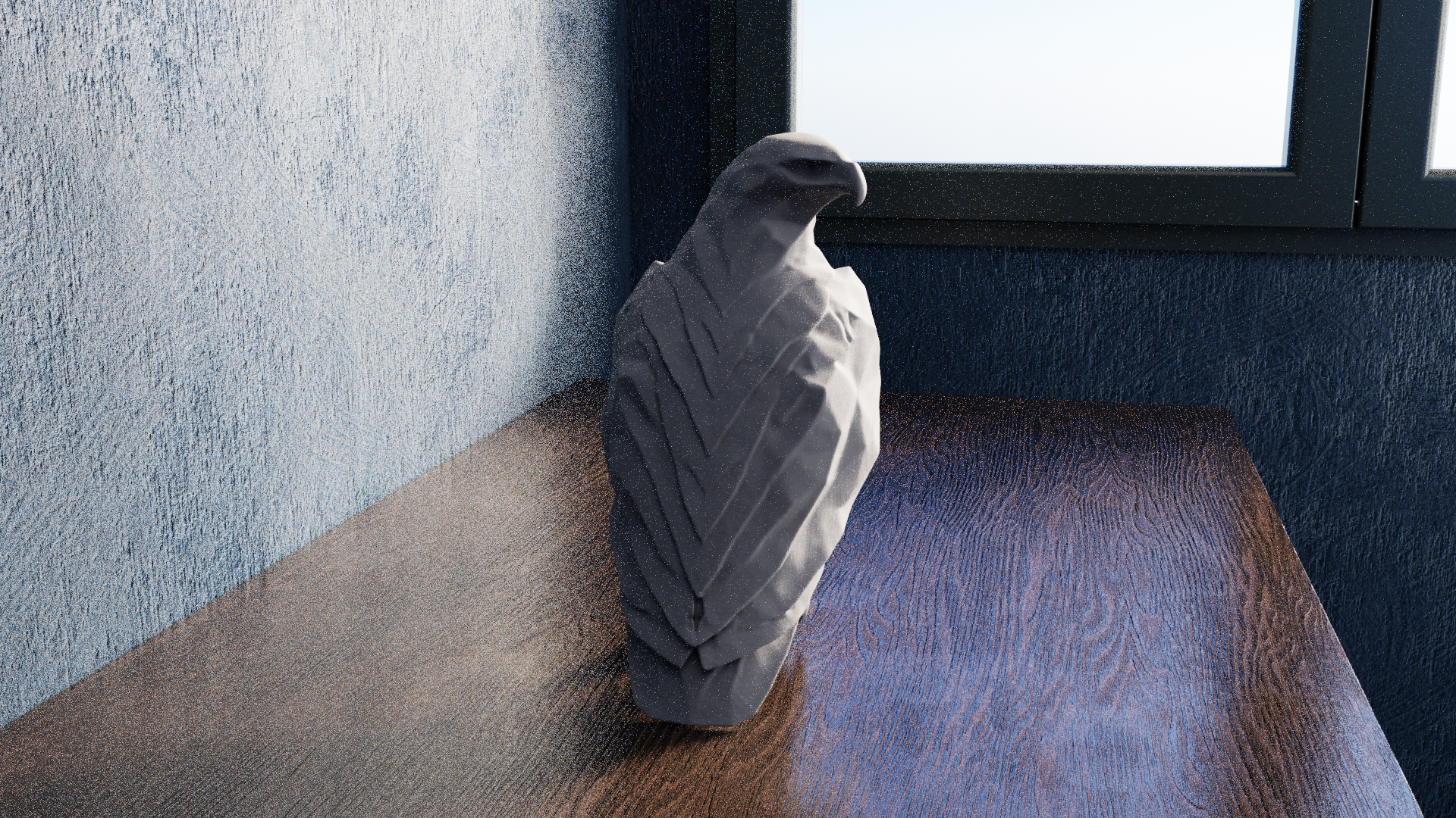 Miniatura 4 do modelo 3D Low Poly Eagle
