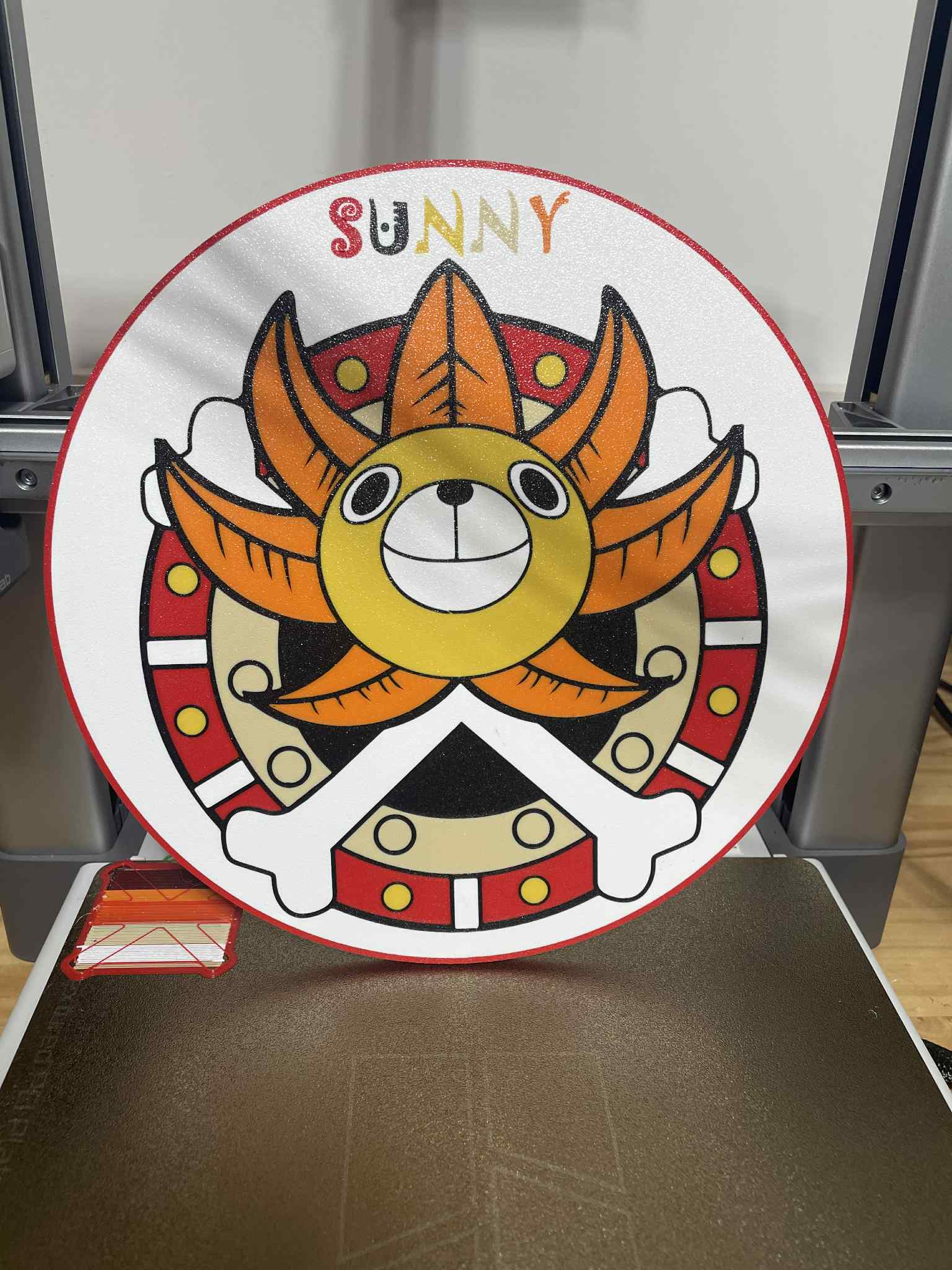 Thousand Sunny One Piece plate