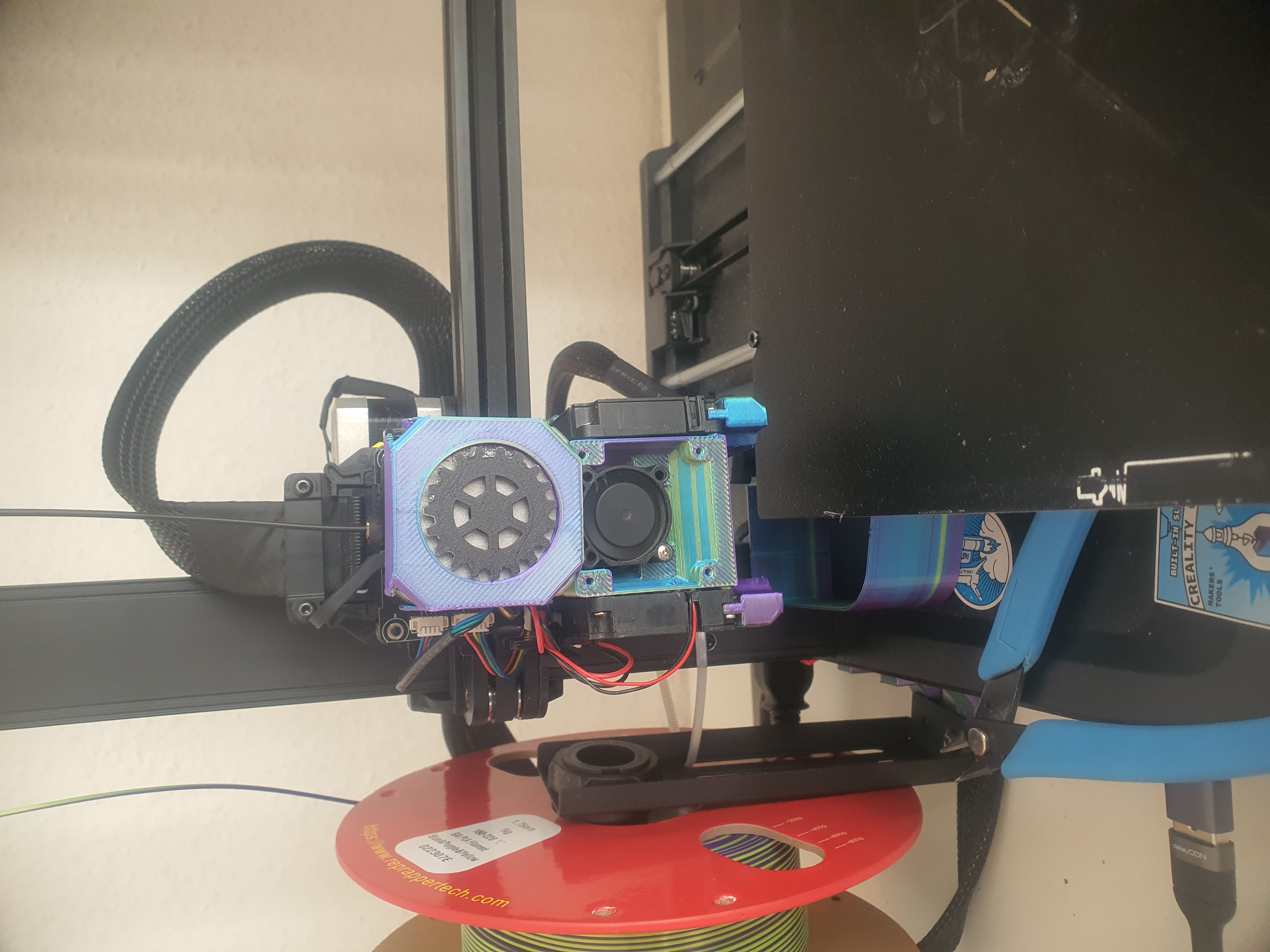 extruder visualiser 3D model