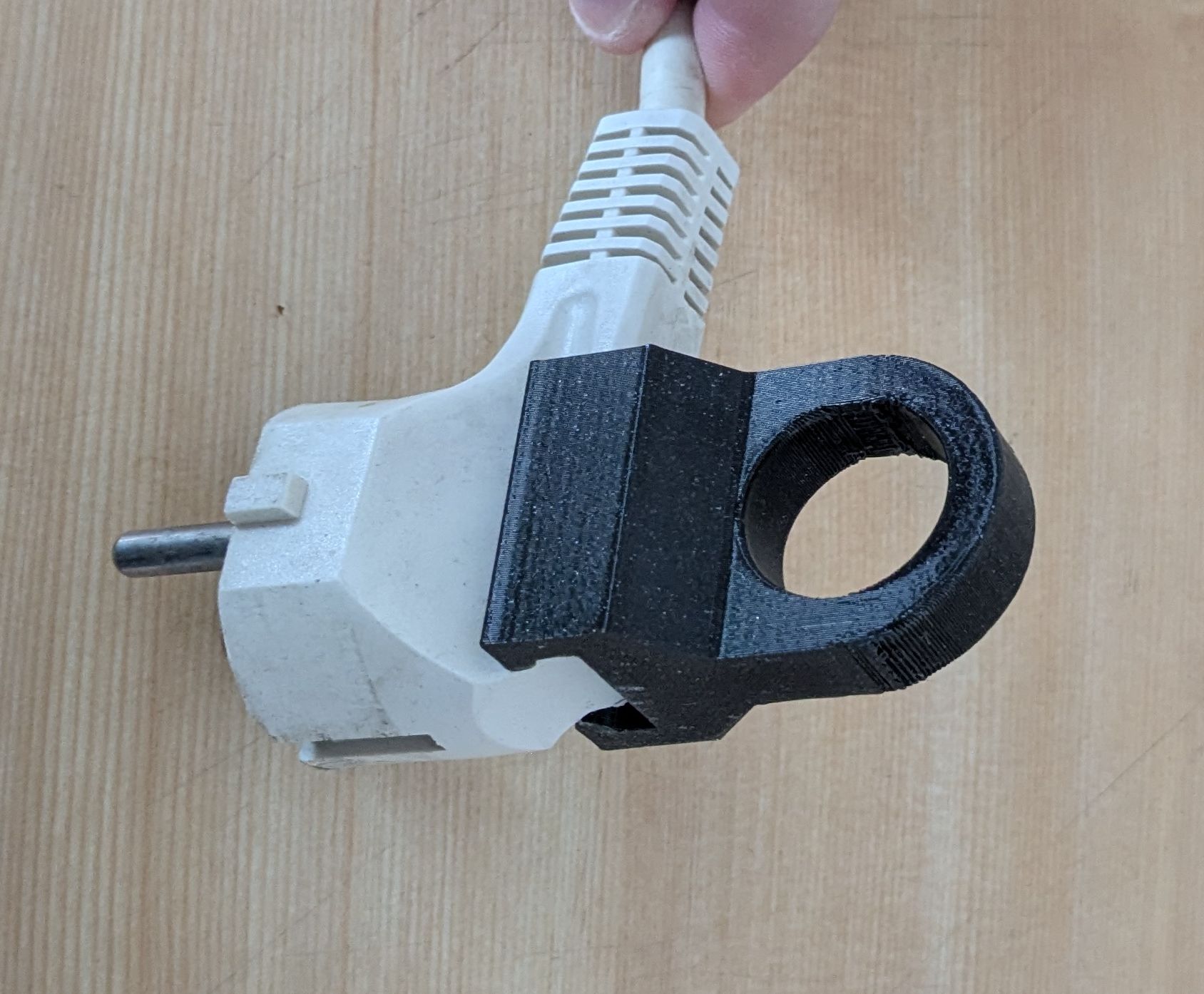 Electric Plug Handle - Schuko / CEE-7-7 / IEC