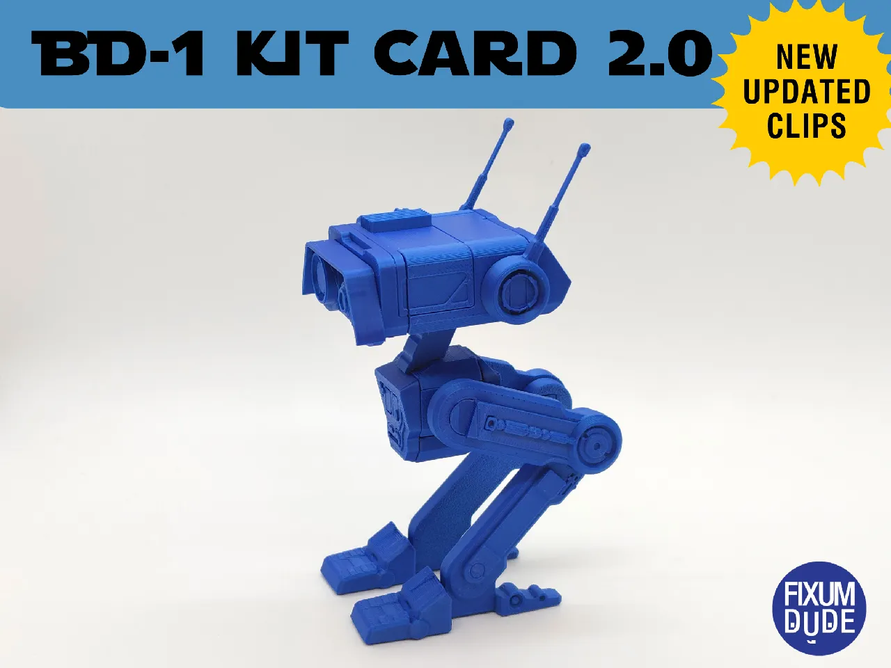BD-1 Droid Kit Card 2.0 by fixumdude | Download free STL model