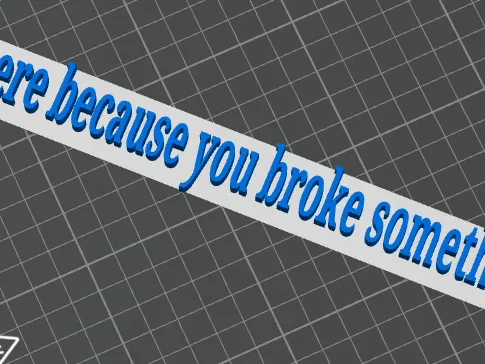 Office wisdom I'm here