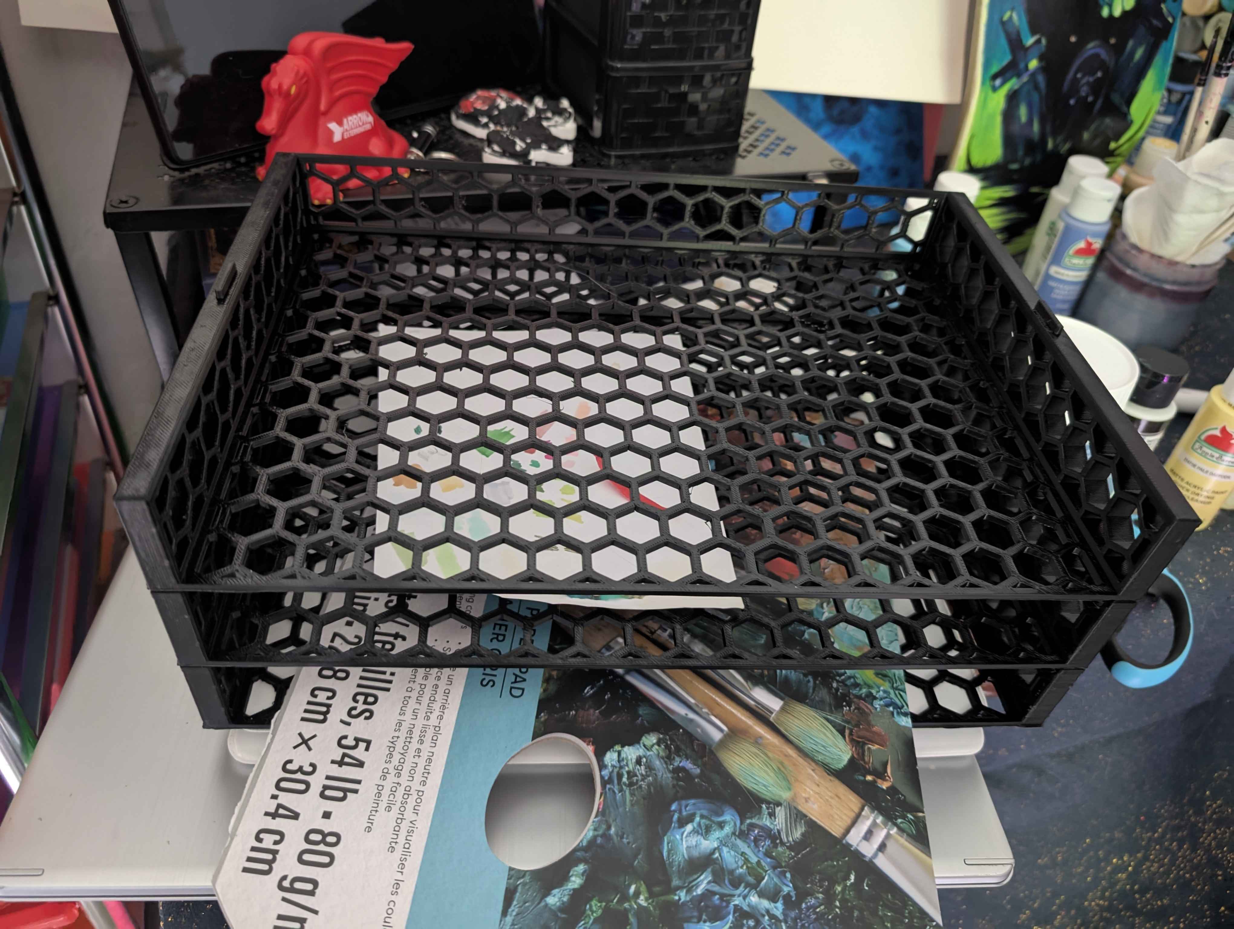 Stackable A4 Paper Tray