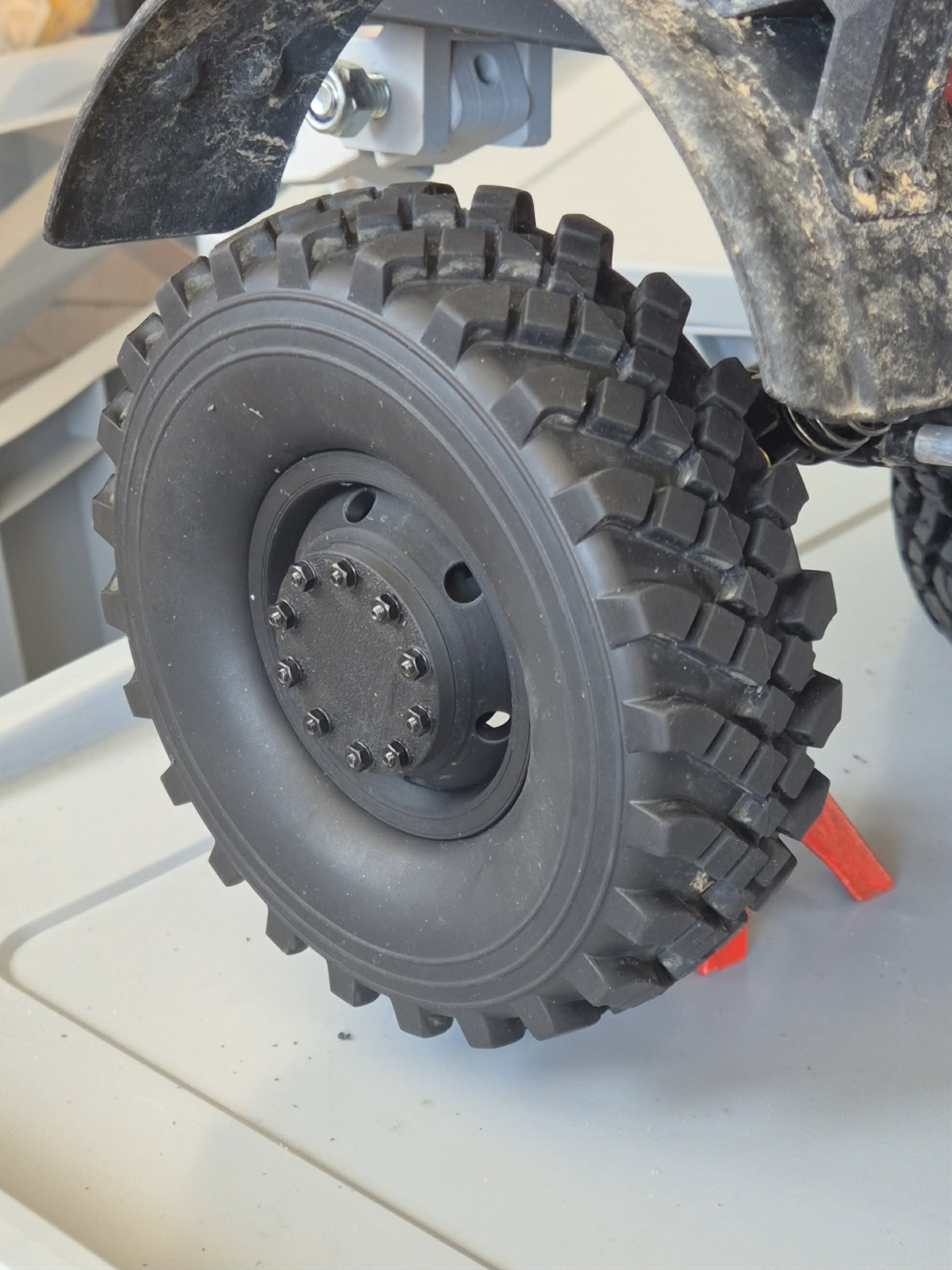 RC 1:10 Scale 2.2" Truck-Style Beadlock Wheel Set (Modular + Dual Setup Ready)
