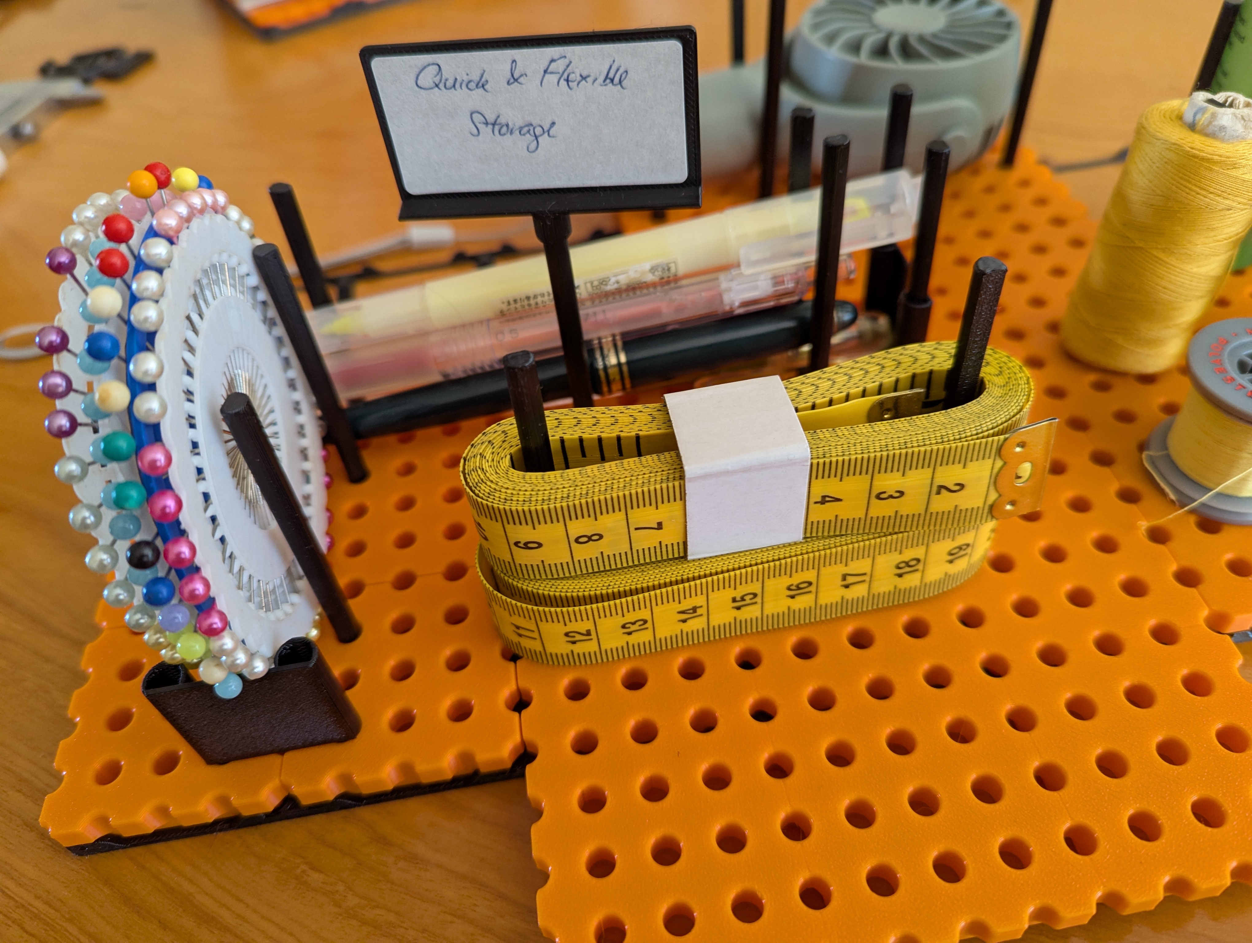 Gridfinity Horizontal Peg Board — thumbnail 4
