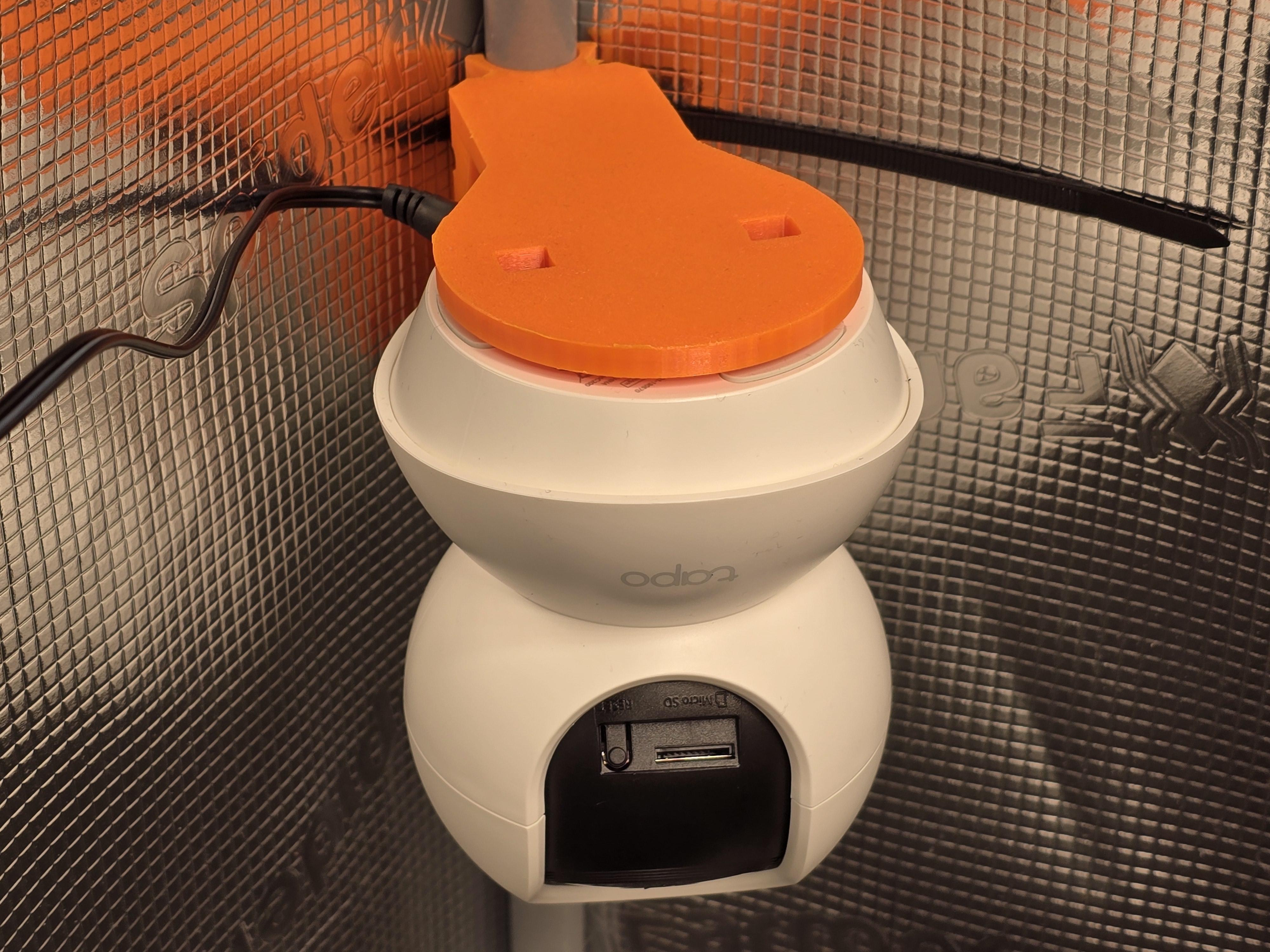 TP-Link Tapo C200/C210 pole mount for zip ties
