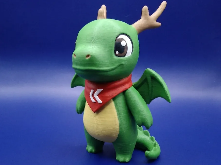 Konqi figure - KDE mascot