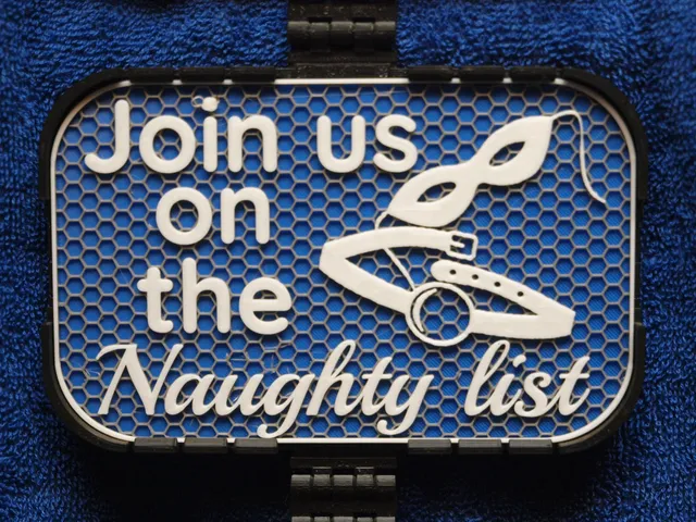 Naughty List sign