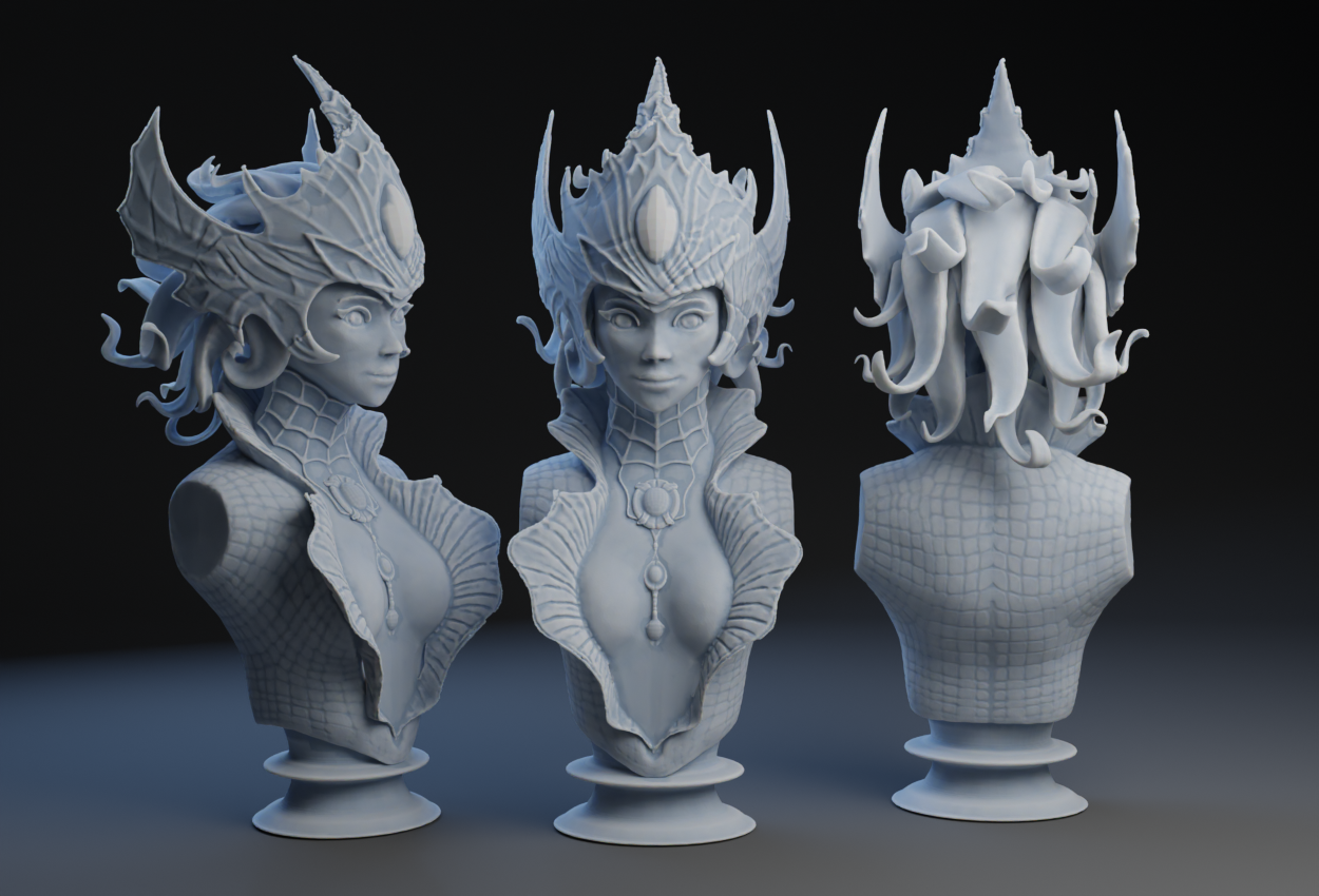 Nami Bust : League of Legends