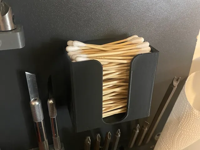 Cotton Swab Box Wallmount