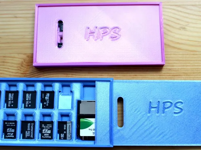 Box for micro SD cards