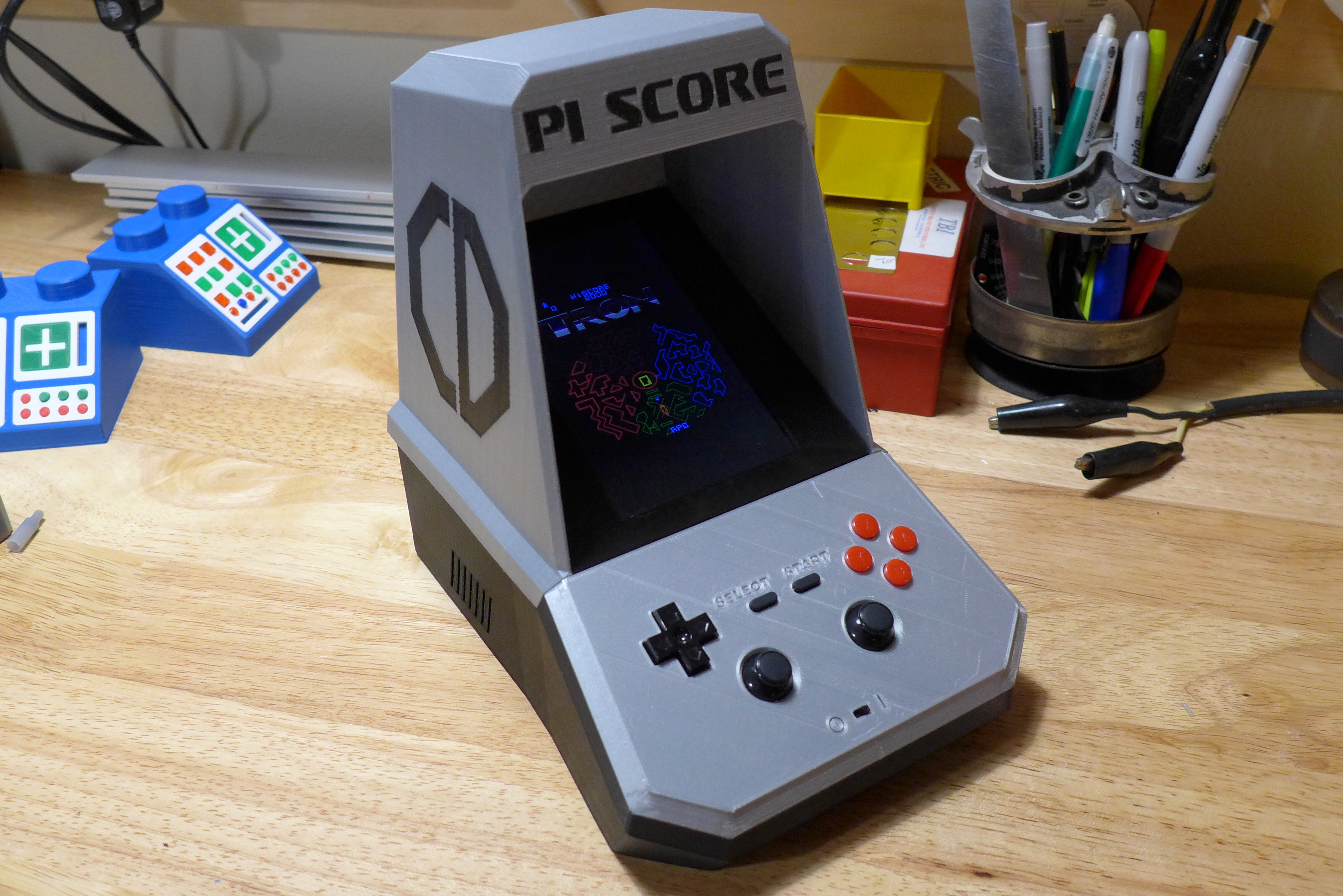 Pi Score Arcade Emulator Cabinet
