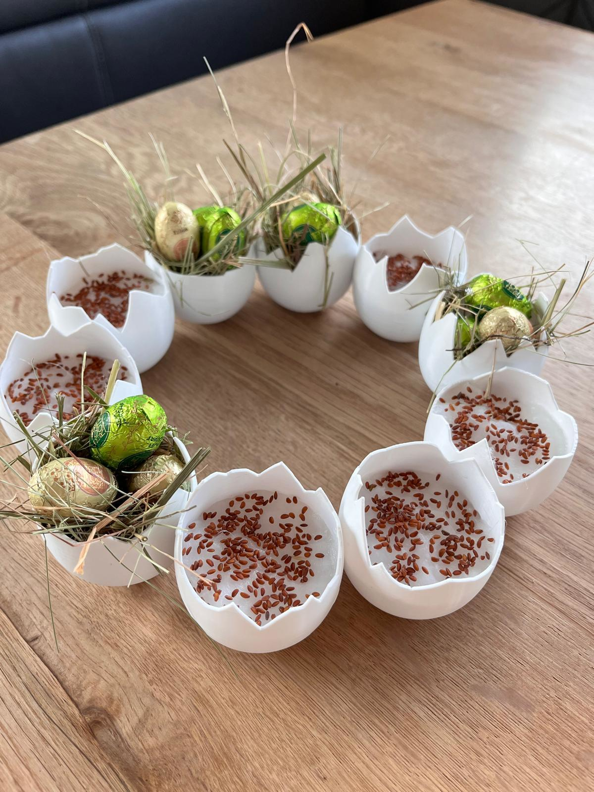 Easter Eggshell Wreath — miniatura 2