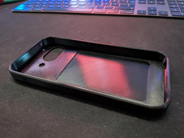 Pixel 9a case remix with a place for one card (flex TPU)