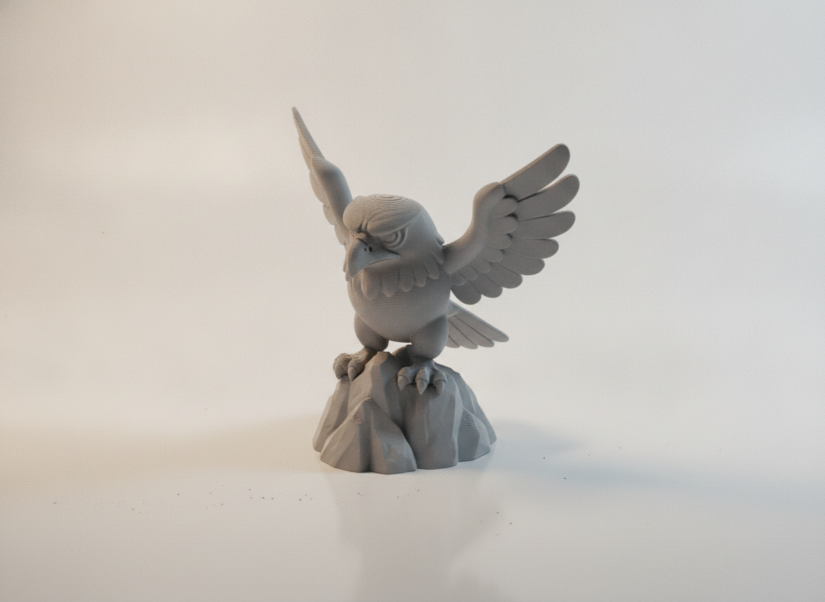 Cute Eagle Wings Spread — miniatura 2