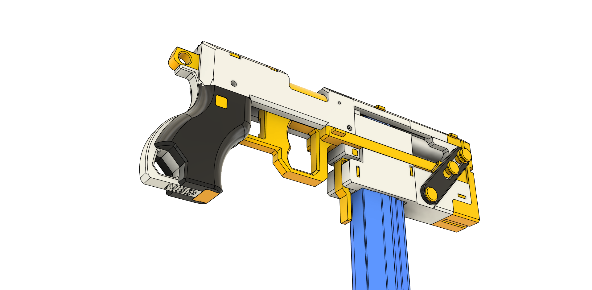 X-Shot Micro 2.0 Reshell 6 - Mag-Fed Variant v1.2