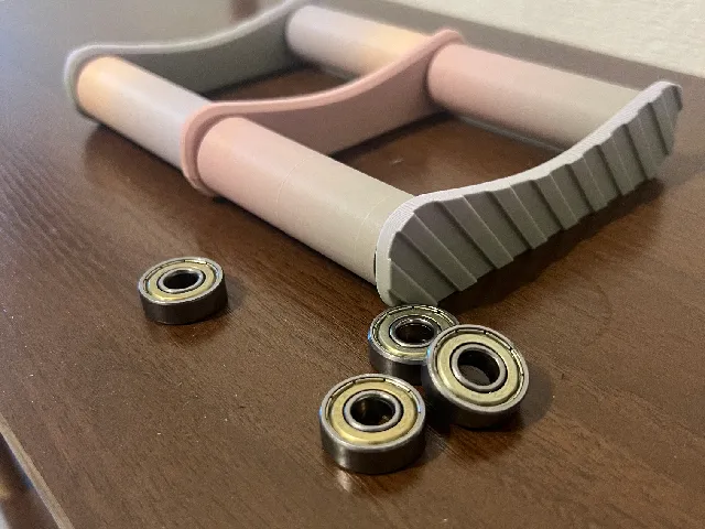 modular spool holder with 608 bearings