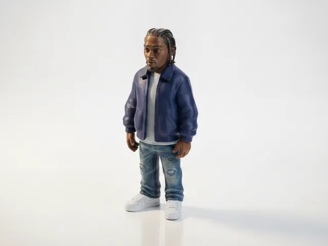Kendrick Lamar Figurine Celebrity 3D Printable