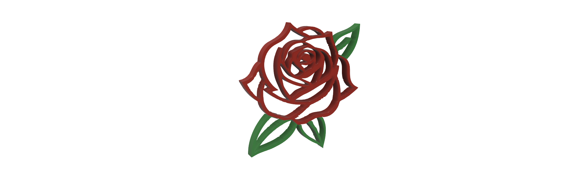 Rose Keychain