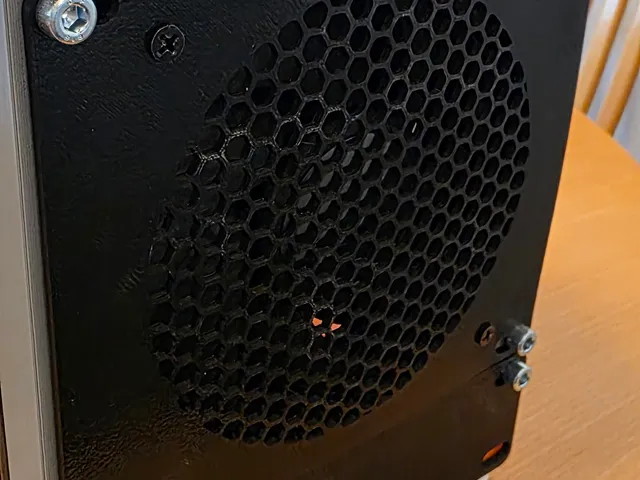 6-Inch 3U Rack 120 mm Fan Mount