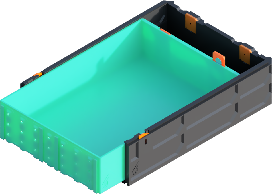 GEN2 240-2W-1H Decor Drawer