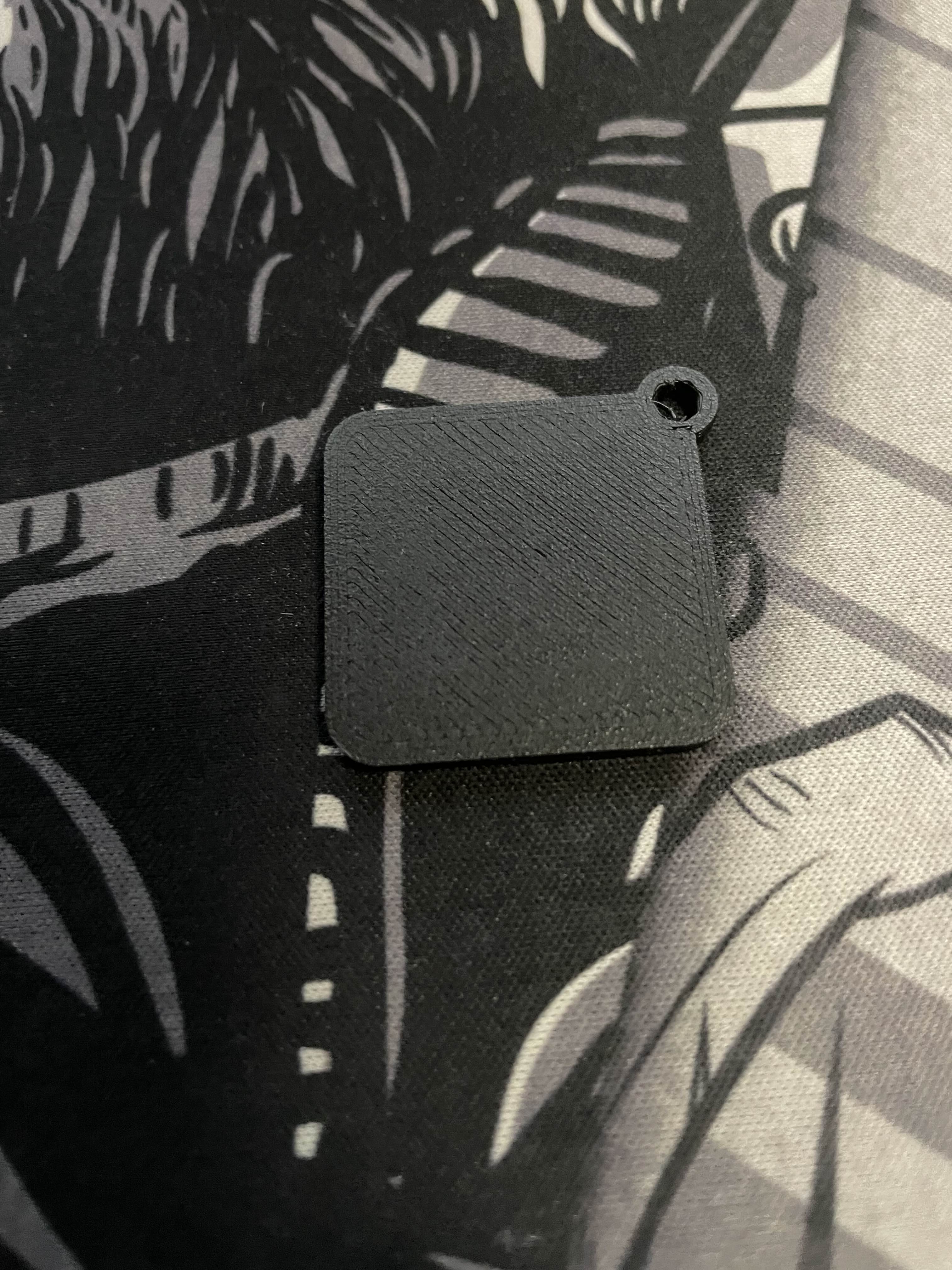 NFC Square Keychain