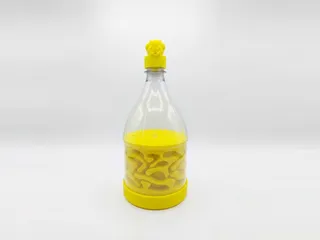 DIY PET Bottle Ant Farm Core with Ant Head Cap (Educational 360