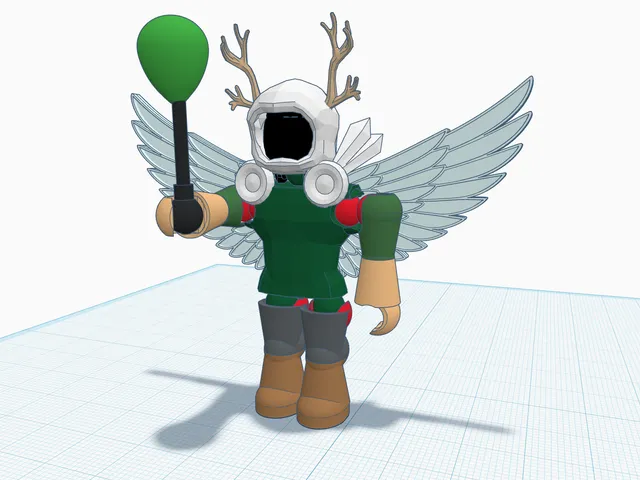Stickmasterluke/Natural Disaster survival, articulated roblox figure