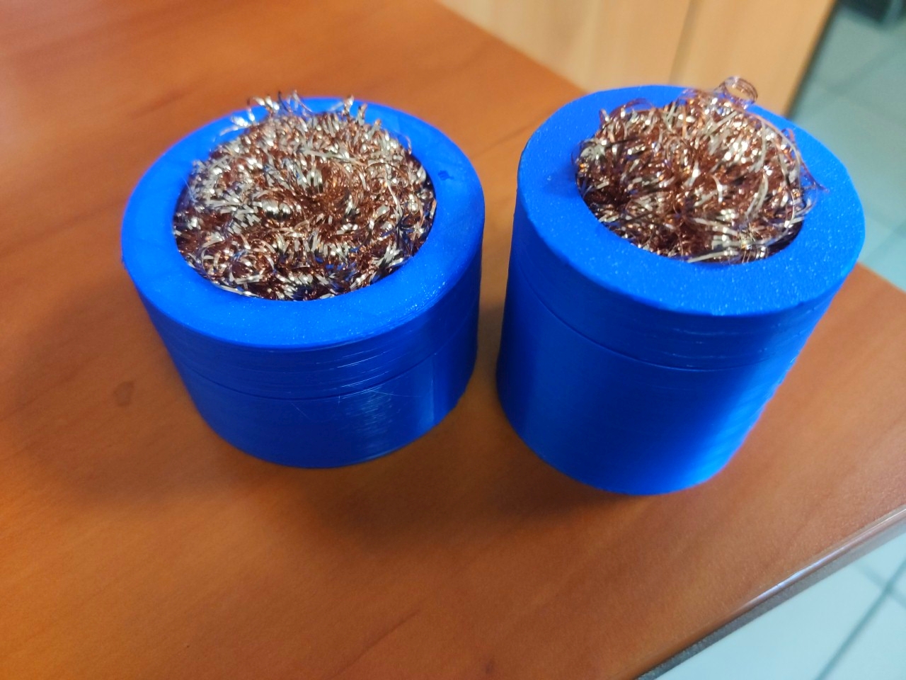Tin scrubber box